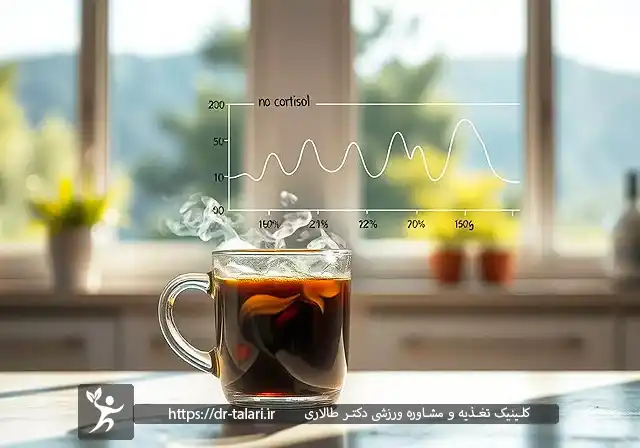 تاثیر کافئین بر ترشح کورتیزول
